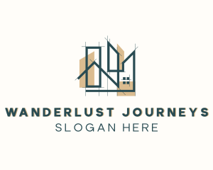 Architectural House Residence Logo