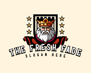 Royal King Beard logo design