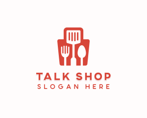 Shopping Bag Cooking logo design