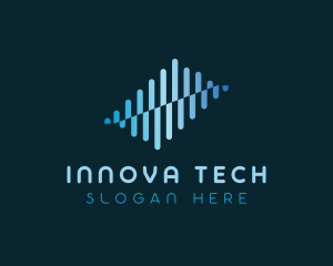 Tech Waves Lab logo design