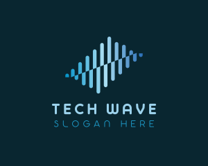 Tech Waves Lab logo design