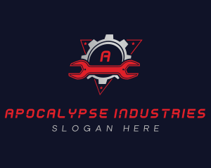 Industrial Gear Maintenance logo design