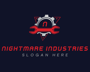 Industrial Gear Maintenance logo design