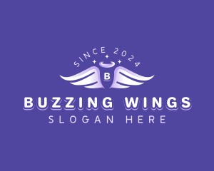 Holy Angel Wings logo design