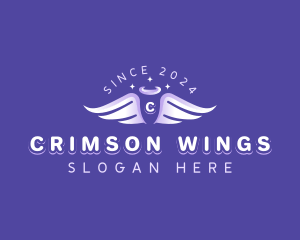 Holy Angel Wings logo design