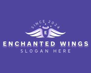 Holy Angel Wings logo design