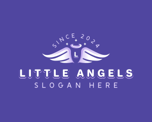 Holy Angel Wings logo design