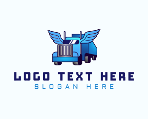 Automotive Truck Wings Logo