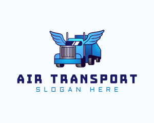 Automotive Truck Wings logo design