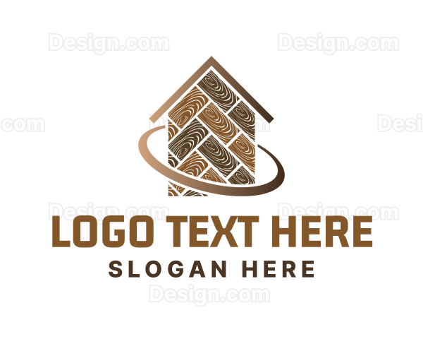 Wooden Tiles Home Logo