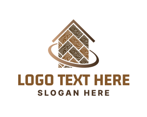 Company - Wooden Tiles Home logo design