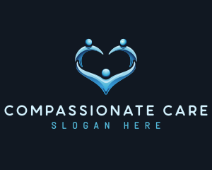 Heart Community Care logo design