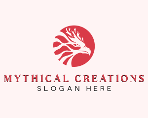 Bird Mythical Creature logo