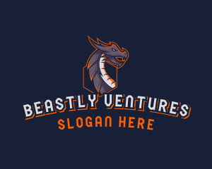 Gaming Dragon Beast logo design