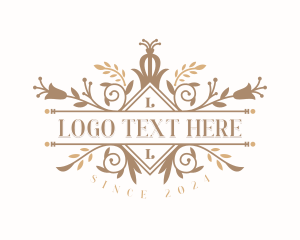 Luxury Floral Garden Logo