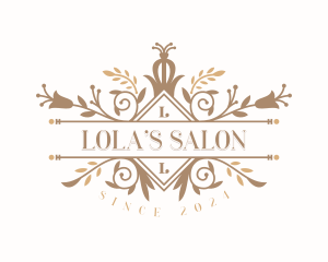 Luxury Floral Garden logo design