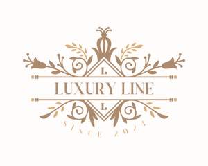 Luxury Floral Garden logo design