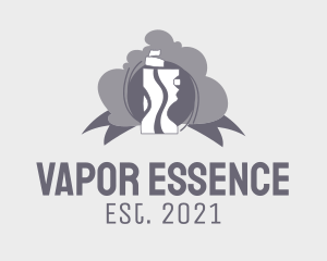 Grey Vape Mod  logo design