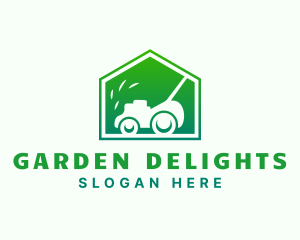 Home Yard Maintenance logo design