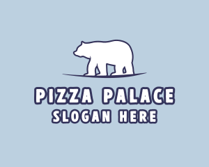 Polar Bear Wildlife logo design