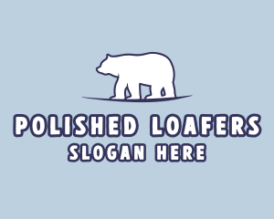 Polar Bear Wildlife logo design