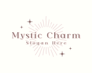 Mystic Sun Sparkle logo design