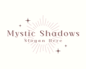 Mystic Sun Sparkle logo design