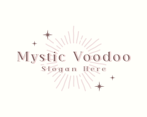 Mystic Sun Sparkle logo design