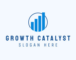 Business Stock Chart logo design