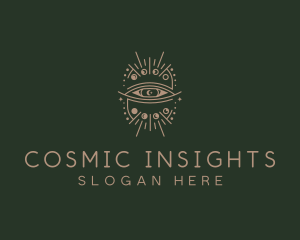 Eye Boho Astrology logo design