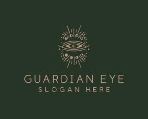 Eye Boho Astrology logo design