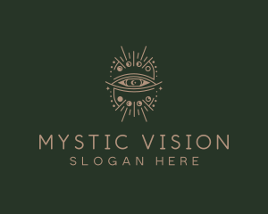 Eye Boho Astrology logo design