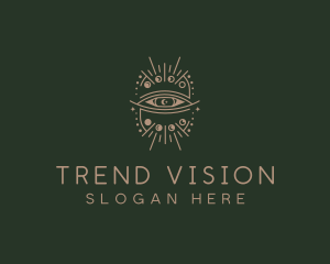 Eye Boho Astrology logo design