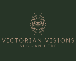 Eye Boho Astrology logo design