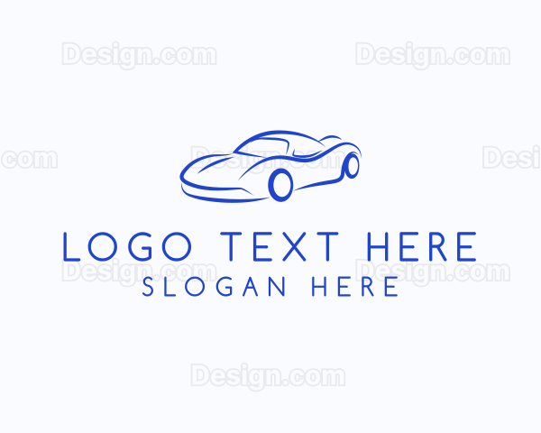 Sports Car Rental Logo