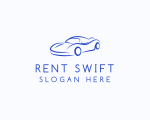 Sports Car Rental logo design