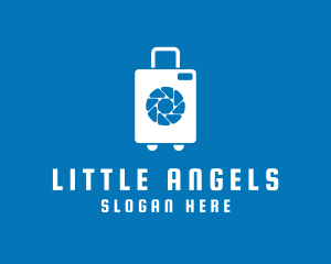 Luggage Camera Photography Logo