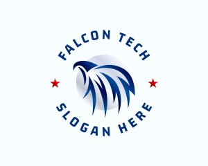 Falcon Eagle Bird logo design