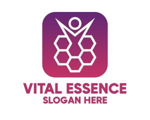 Purple Human Hive logo