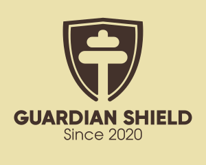 Fitness Dumbbell Shield logo