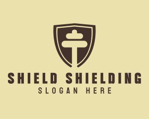 Fitness Dumbbell Shield logo