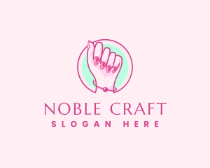 Nail Salon Boutique logo design