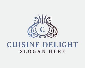 Luxury Gourmet Restaurant logo design