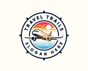 Vacation Airplane Travel logo
