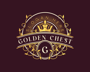 Crown Royalty Ornament logo design