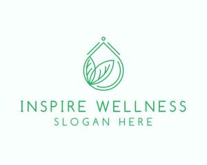 Herbal Wellness Oil logo design