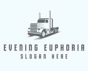 Freight Truck Logistics Logo