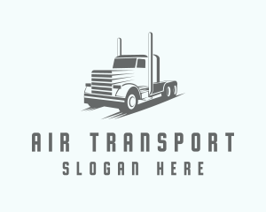 Freight Truck Logistics logo design