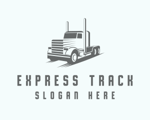 Freight Truck Logistics logo design