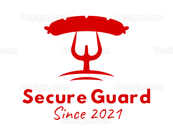 Red Grill Sausage Logo